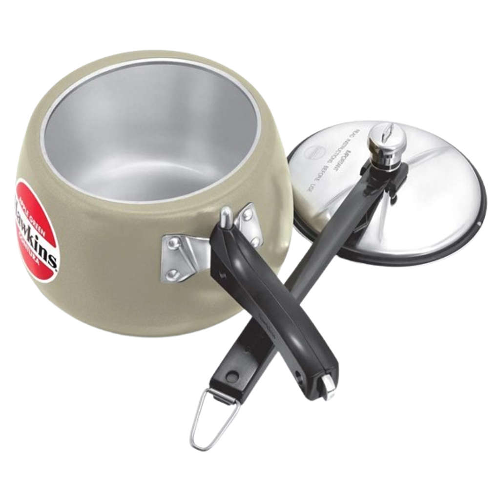 Hawkins Ceramic Coated Contura Pressure Cooker 3 Litre Apple Green CAG 30