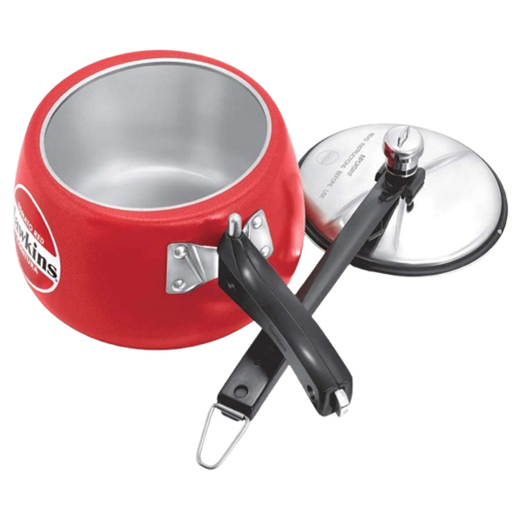Hawkins Ceramic Coated Contura Pressure Cooker 3 Litre Tomato Red CTR 30