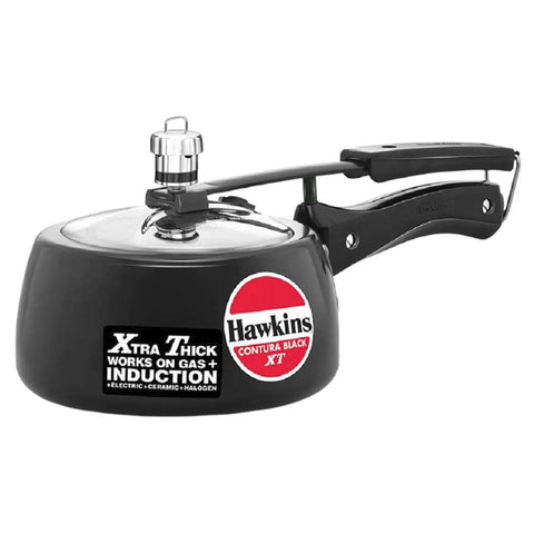 Hawkins Contura Black XT Pressure Cooker 1.5 Litre CXT 15 
