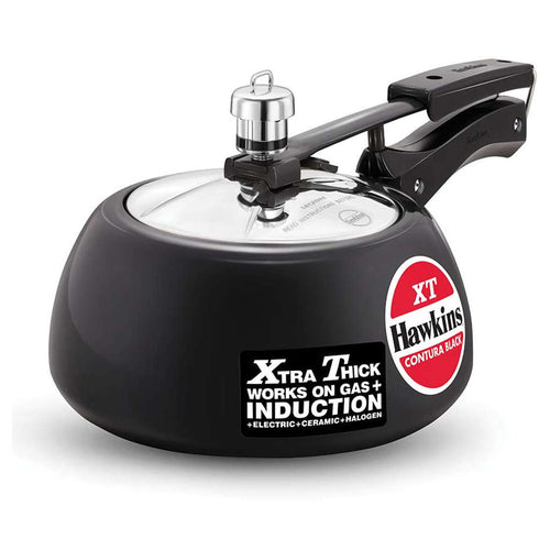 Hawkins Contura Black XT Pressure Cooker 2 Litre CXT 20 