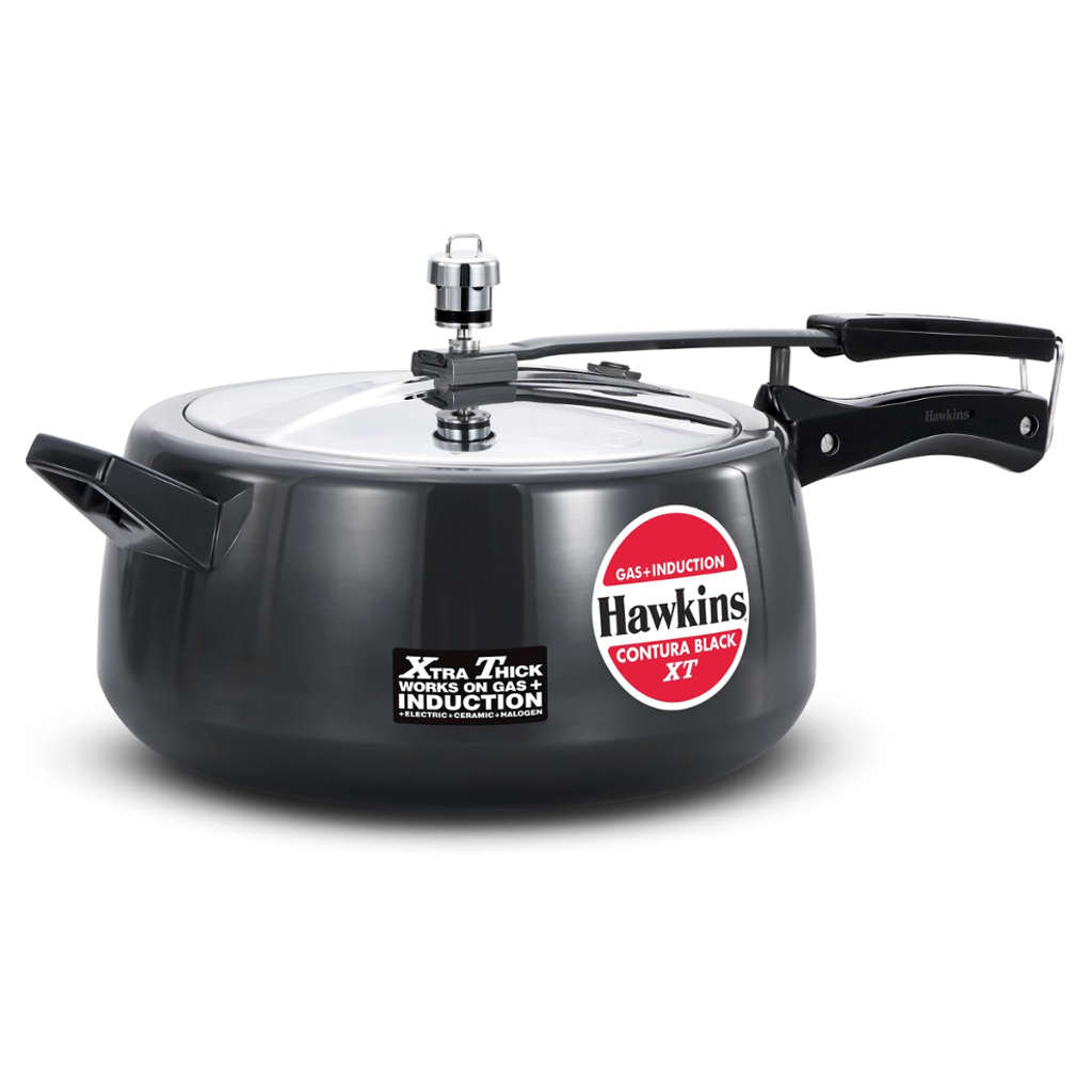 Hawkins Contura Black XT Pressure Cooker 6.5 Litre CXT 65 