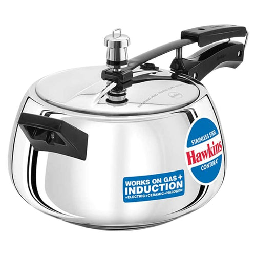 Hawkins Stainless Steel Contura Pressure Cooker 5 Litre SSC 50 