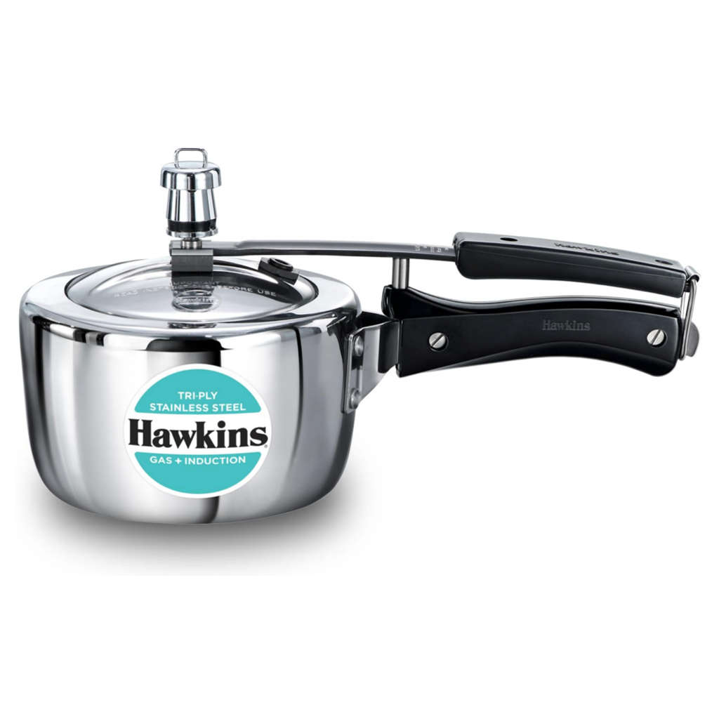Hawkins Tri-Ply Stainless Steel Pressure Cooker 1.5 Litre HSST 15 