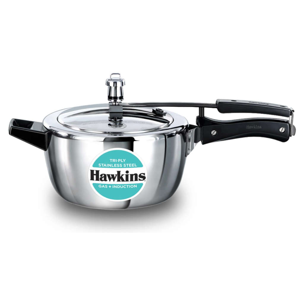 Hawkins Tri-Ply Stainless Steel Pressure Cooker 3.5 Litre HSST 35 