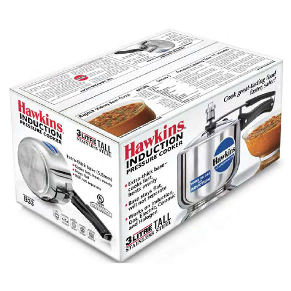Buy Hawkins Stainless Steel Tall Pressure Cooker Litre HSS 3T
