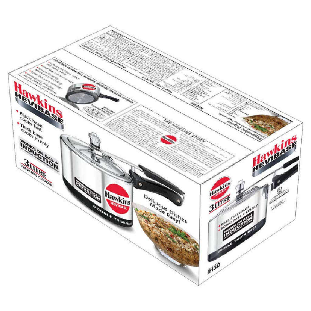 Hawkins Hevibase Pressure Cooker 3 Litre IH 30