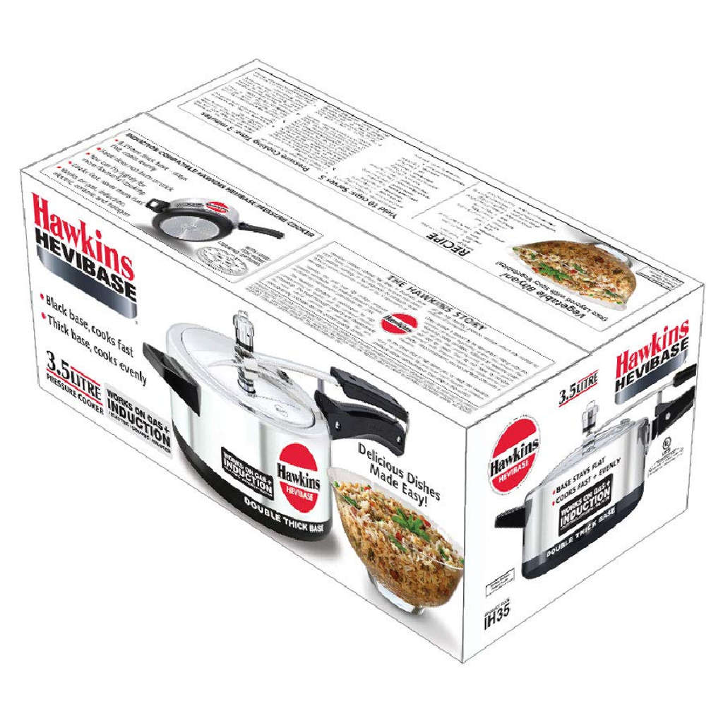Hawkins Hevibase Pressure Cooker 3.5 Litre IH 35