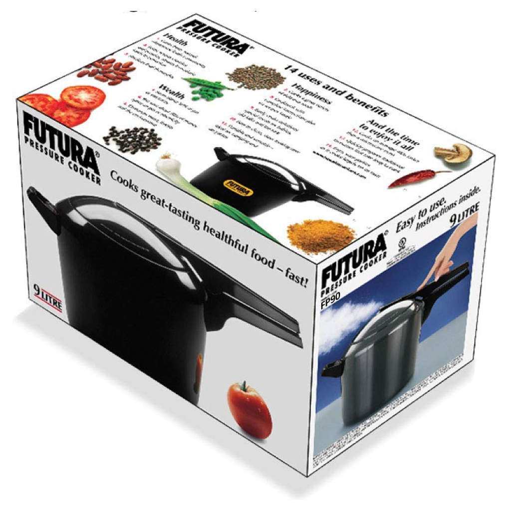 Hawkins Futura Hard Anodised Pressure Cooker 9 Litre FP 90