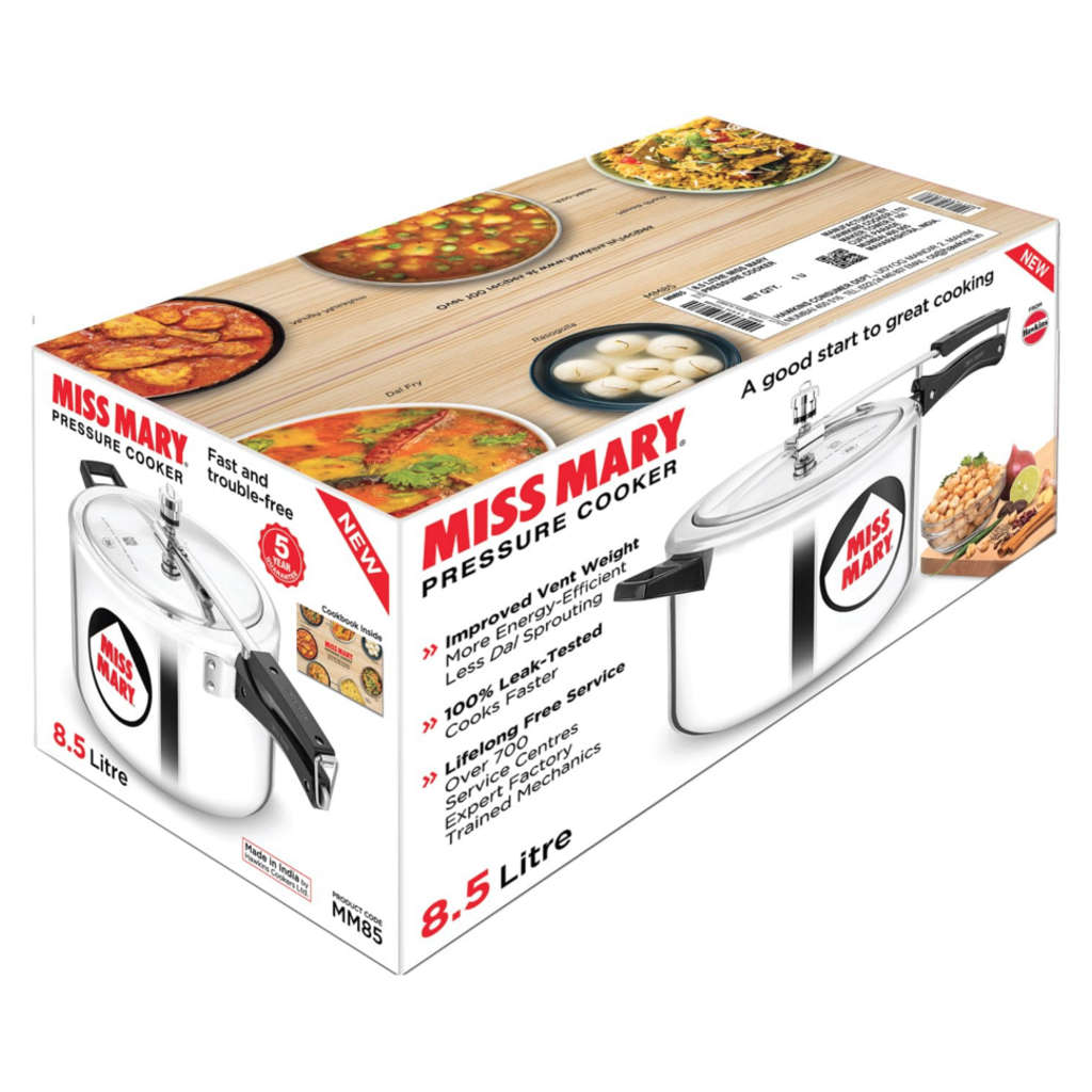 Hawkins Miss Mary Pressure Cooker 8.5 Litre MM 85