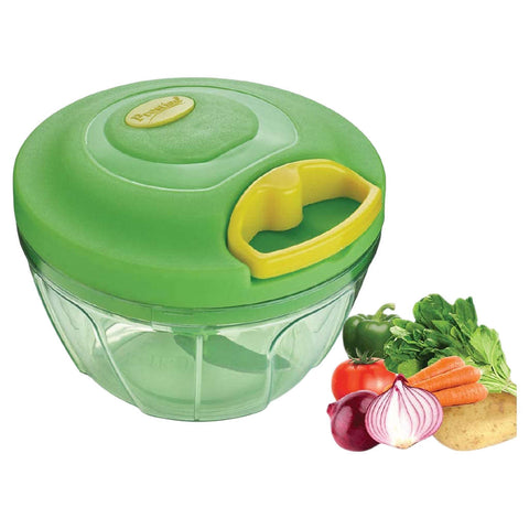 Prestige PVC 7.0 Veggie Cutter With 3 Stainless Steel Blades Green 43054 