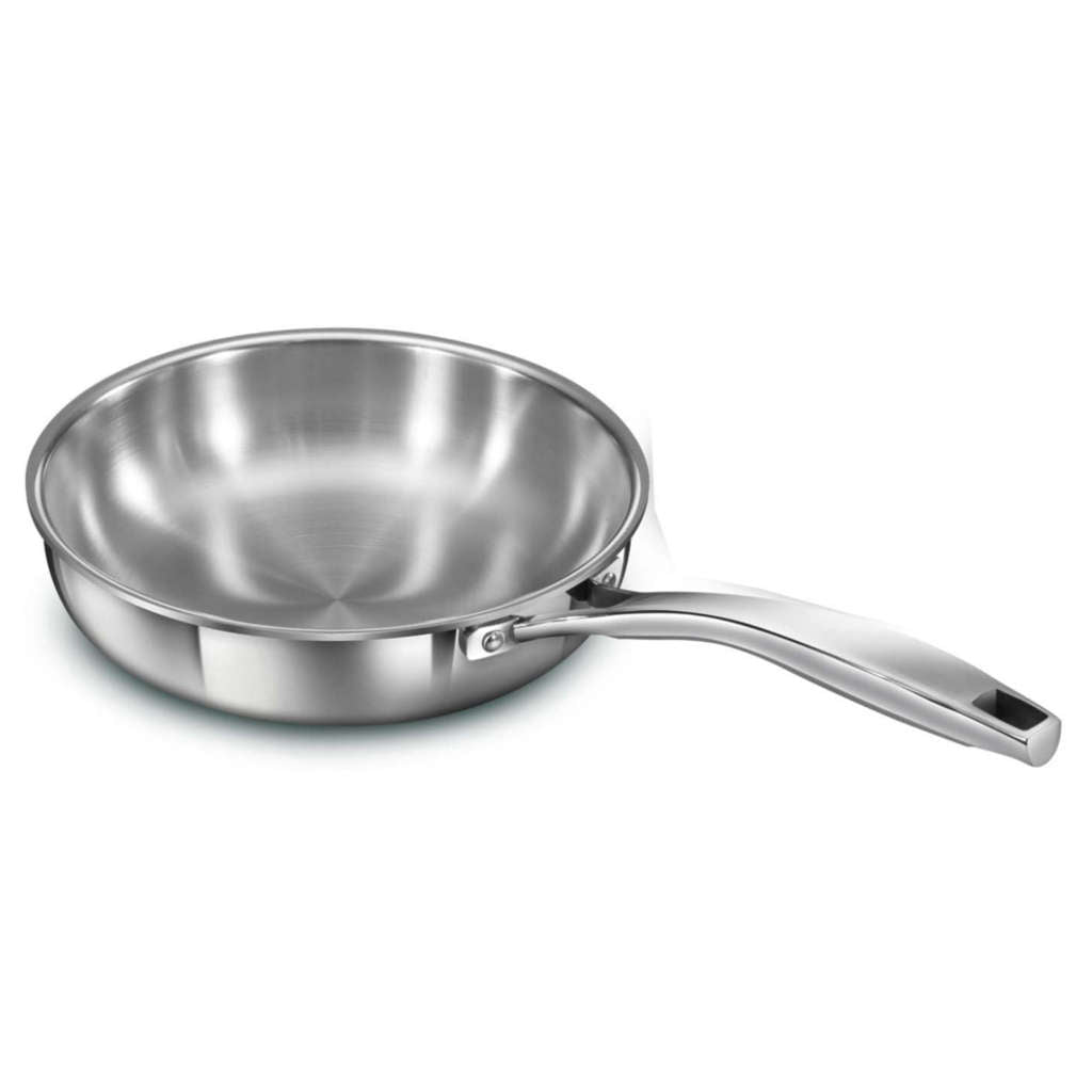 Hawkins Pro Tri-Ply Stainless Steel Frying Pan Without Lid PSF 18