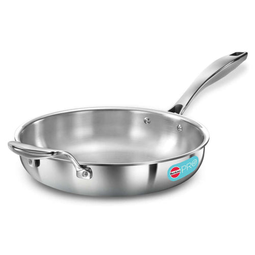Hawkins Pro Tri-Ply Stainless Steel Frying Pan Without Lid PSF 26 