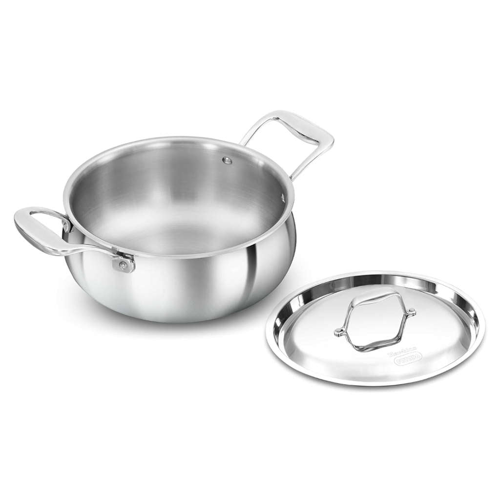Hawkins Pro Tri-Ply Stainless Steel Handi With Lid PSH 30S