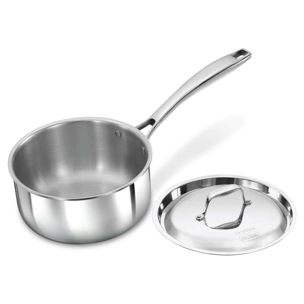 Hawkins Pro Tri-Ply Stainless Steel Sauce Pan With Lid PSSP 25S