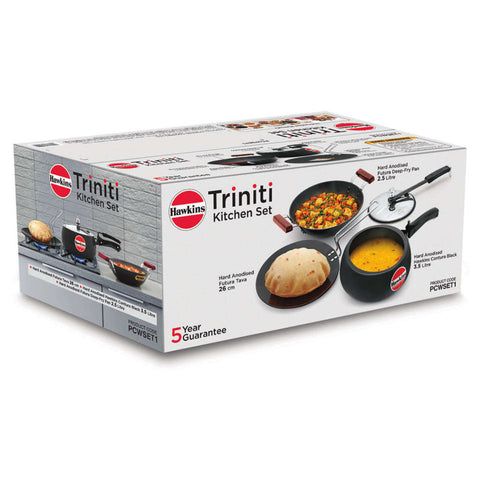 Hawkins Triniti Kitchen Set Black PCWSET1 