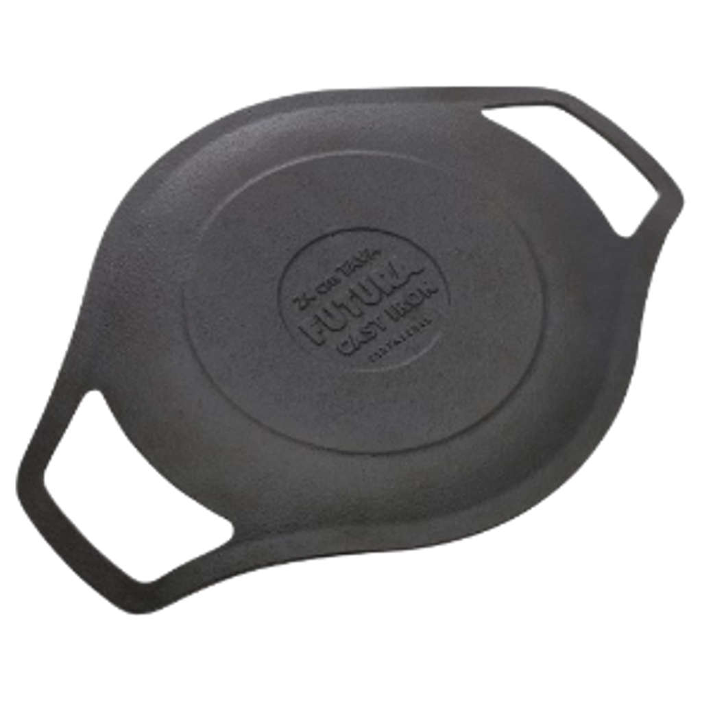Hawkins Futura Cast Iron Tawa 24 cm Black CIT 24