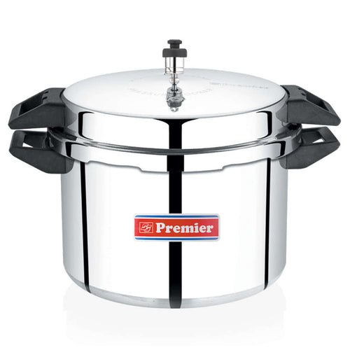 Premier Netraa Commercial Aluminium Pressure Cooker 22 Litres 00198 