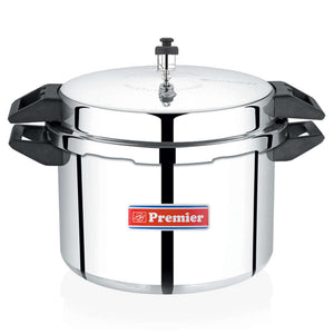 Premier Netraa Commercial Aluminium Pressure Cooker 22 Litres 00198 