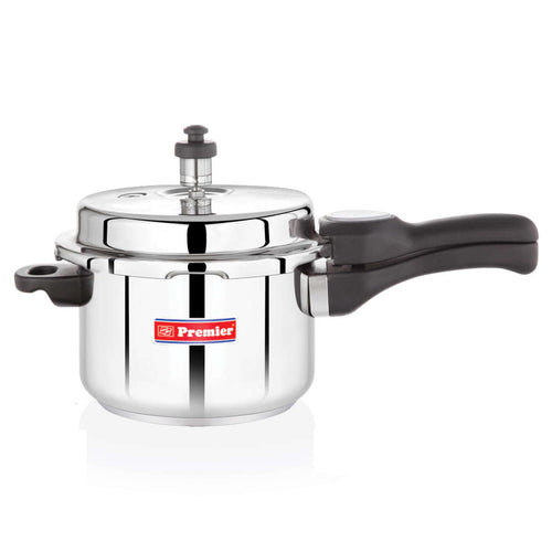 Premier Comfort Stainless Steel Sandwich Botttom Pressure Cooker With Induction 3 Litres 00546 
