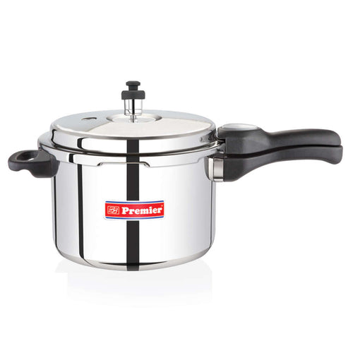 Premier Comfort Stainless Steel Sandwich Botttom Pressure Cooker With Induction 5 Litres 00555 