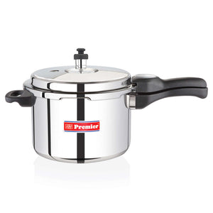Premier Comfort Stainless Steel Sandwich Botttom Pressure Cooker With Induction 8 Litres 005481 