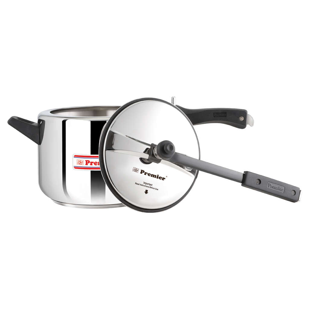 Premier Stainless Steel Inner Lid Induction Base Pressure Cooker 5 Litres 105005