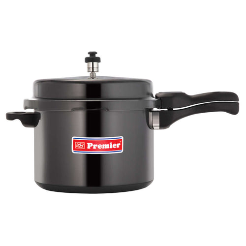 Premier Cucina Trendy Black Hard Anodized Induction Bottom Pressure Cooker 3 Litres 103172 