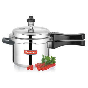 Premier Classic Aluminum Induction Bottom Pressure Cooker 2 Litres 001160 