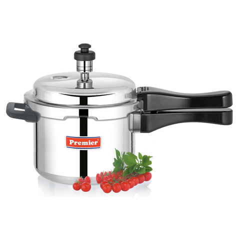 Premier Classic Aluminum Induction Bottom Pressure Cooker 2 Litres 001160 