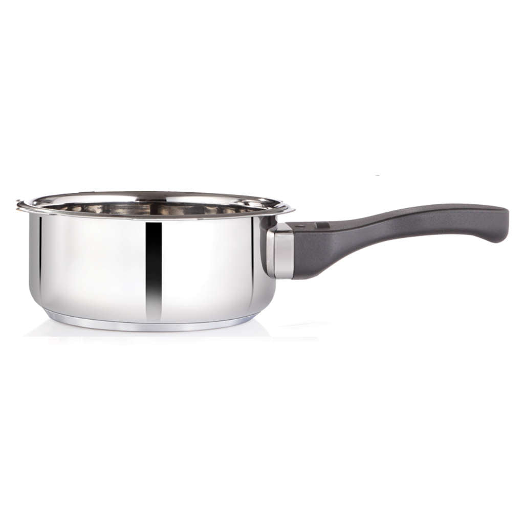 Premier Comfort Stainless Steel Induction Bottom 3 Litres Pressure Cooker & Pan Combo 00559
