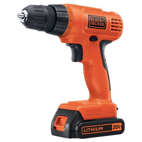 Black & Decker Cordless Max Drill Driver 20 V LD120VA 