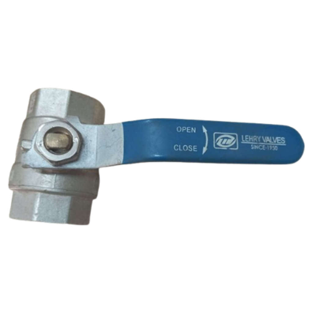 Leader Screwed End Ball Valve 1 Inch End Lever