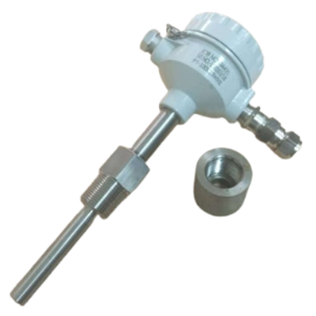 Kaysons Flameproof RTD With Thermowell Sensor 3 Wire PT100X2 