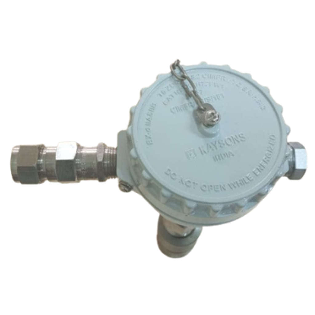 Kaysons Flameproof RTD With Thermowell Sensor 3 Wire PT100X2