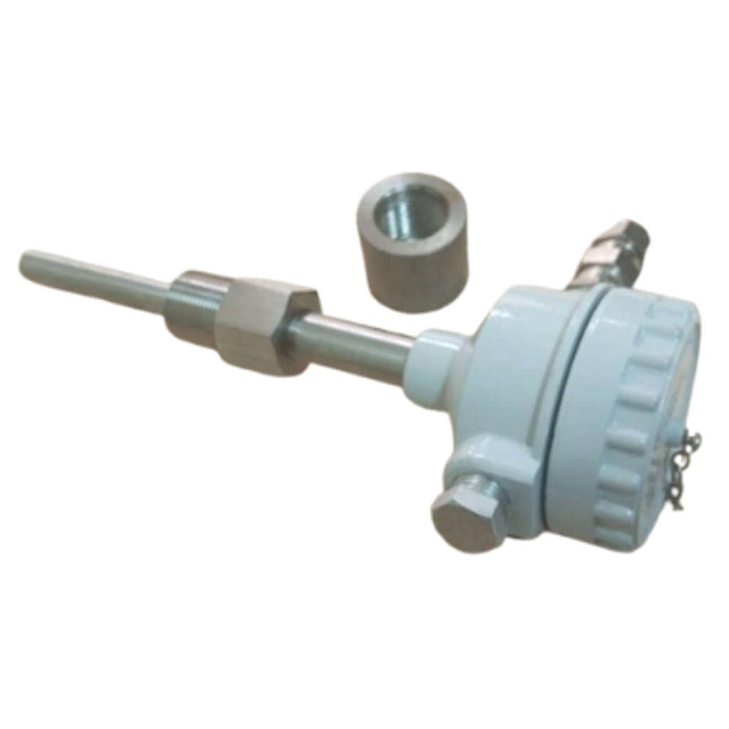 Kaysons Flameproof RTD With Thermowell Sensor 3 Wire PT100X2