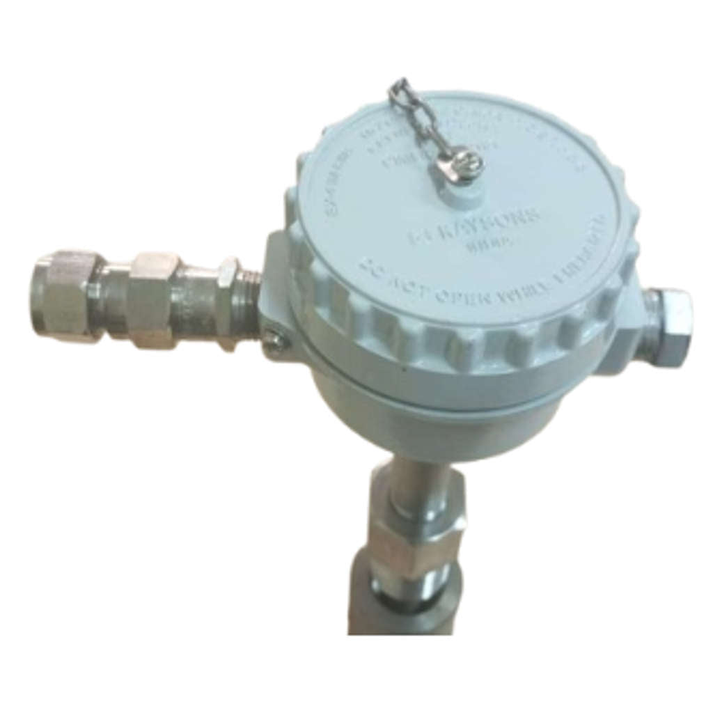 Kaysons Flameproof RTD With Thermowell Sensor 3 Wire PT100X2