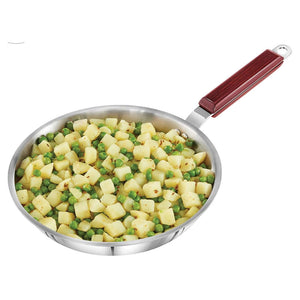 Hawkins Tri-Ply Stainless Steel Frying Pan Without Lid SSF 24 