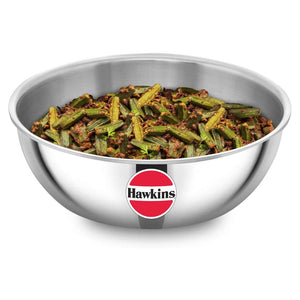 Hawkins Metro Tri-Ply Stainless Steel Kadai 2 Litre SSTA 20 
