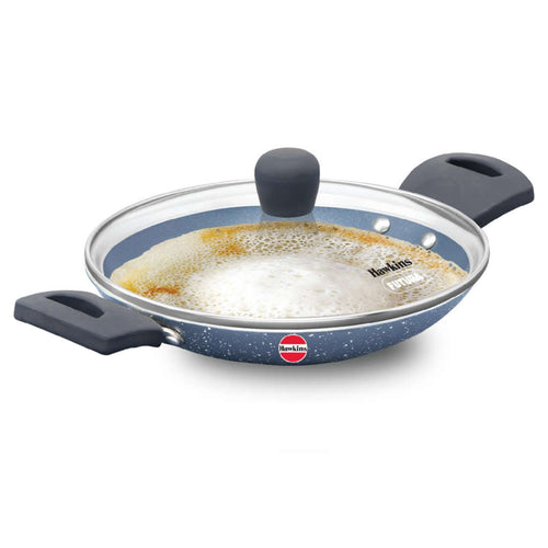Hawkins Ceramic Nonstick Appachatty With Lid 0.9 Litre CA 09G 