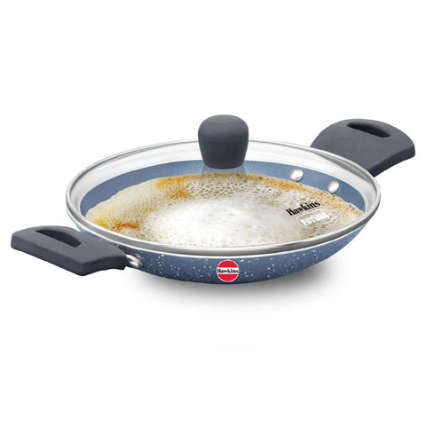 Hawkins Ceramic Nonstick Appachatty With Lid 0.9 Litre CA 09G 
