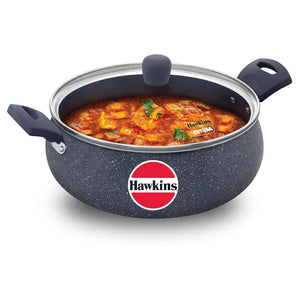 Hawkins Ceramic Nonstick Handi With Lid 5 Litre ICH 50G 