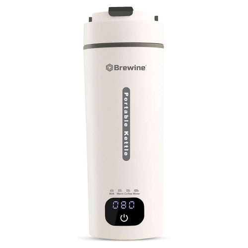 Brewine Portable Kettle 450 ml White K16B 