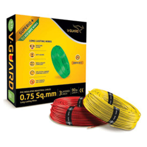 V-Guard Superio Plus HRFR Wiring Cable 90 Mtrs 2.5 Sq.mm 