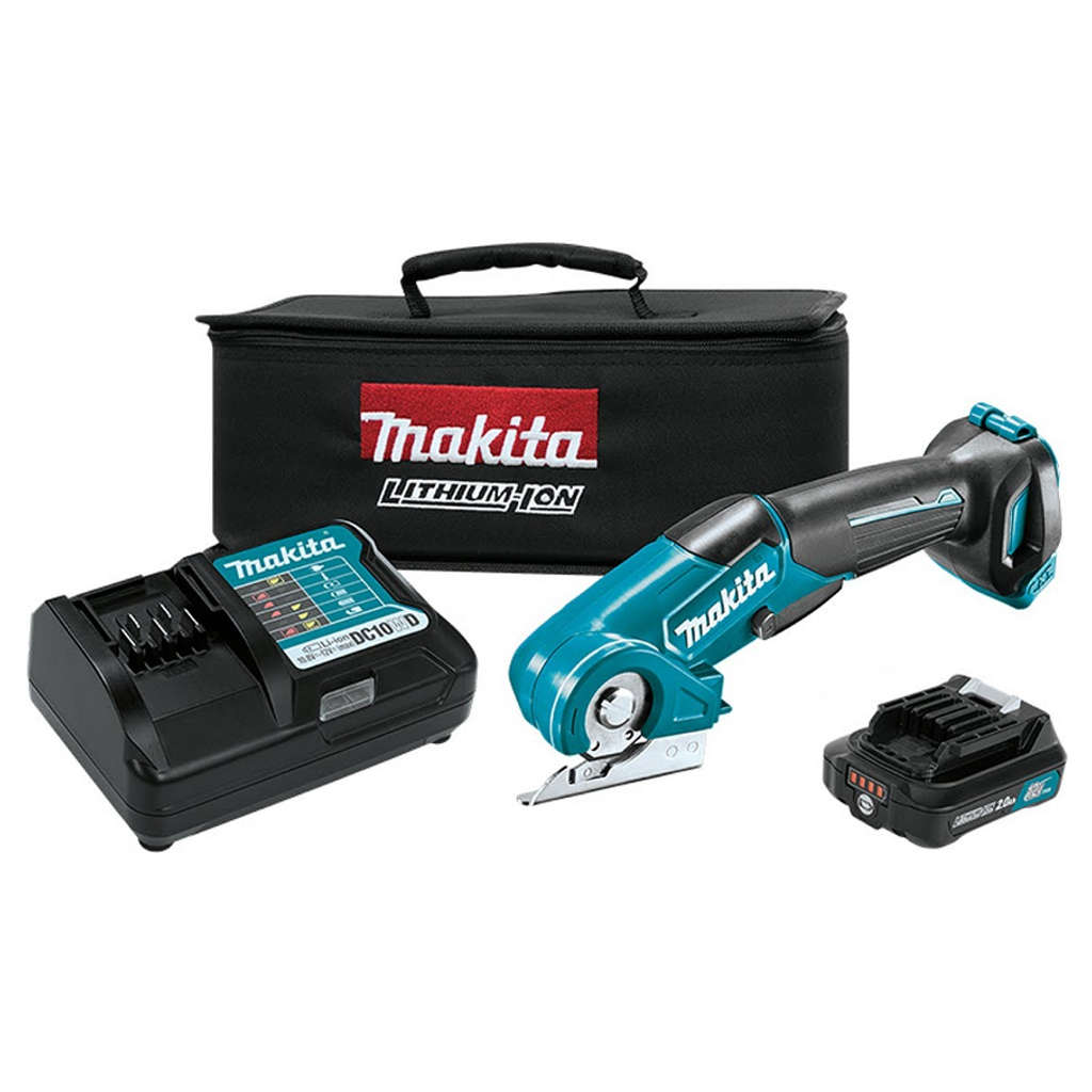 Makita Cordless Multi Cutter With Battery & Charger 12V 6mm Cutting Capacity 300 RPM CP100DWA