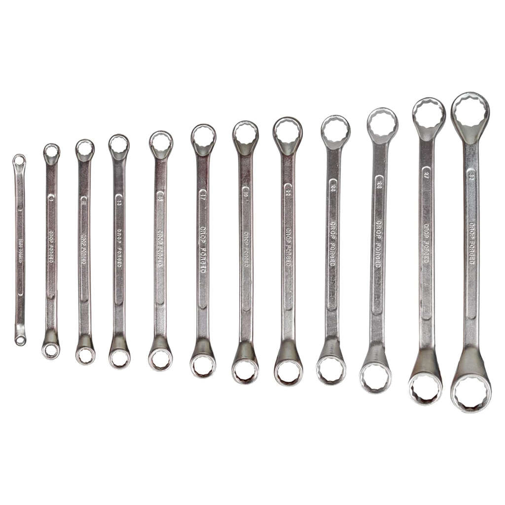 Hamco Shallow Offset Ring Spanner Set 12 Pcs