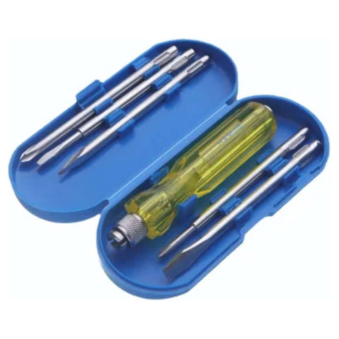 Hamco Reversible Two In One Screw Driver Kit Set Of 5 Pcs 