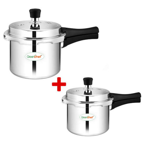 Buy Greenchef Namo Outer Lid Aluminium Pressure Cooker Litre