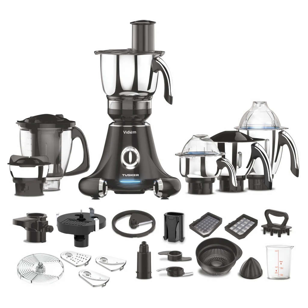 Vidiem Tusker Mixer Grinder 750 W And Get Free Tusker Electric Kettle 1.5 Litre