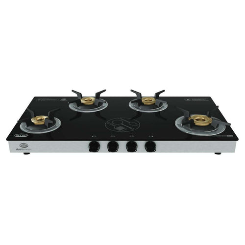Elgi Ultra Duraflame 4GT Glass Top Gas Stove 4 Burner 