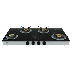 Elgi Ultra Duraflame 4GT Glass Top Gas Stove 4 Burner 